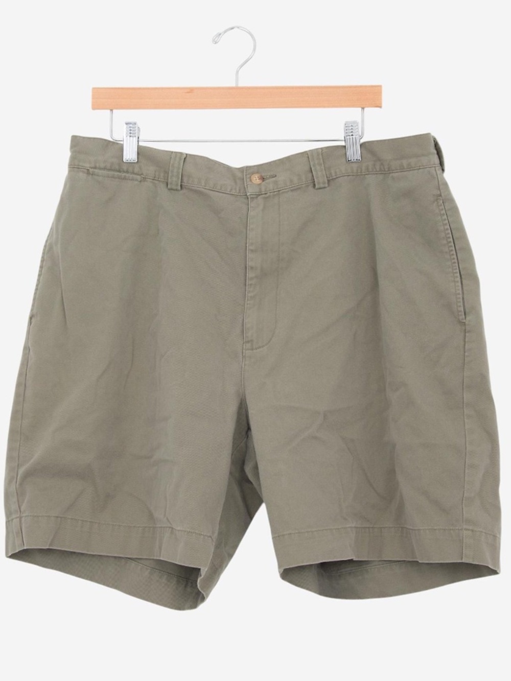 vintage 90s sage green mens polo ralph lauren cotton shorts size 38